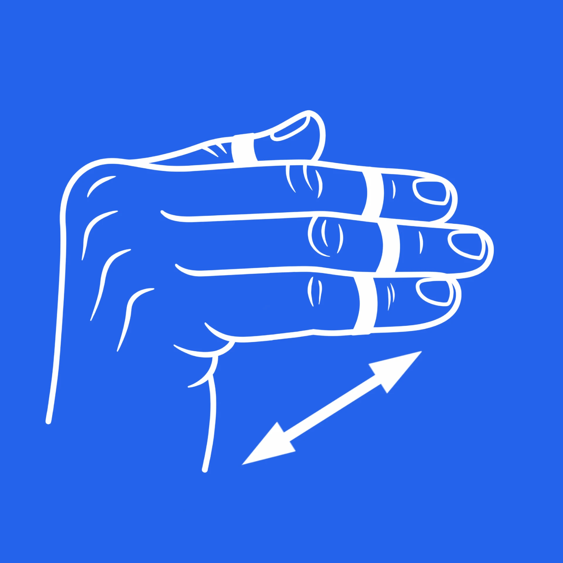 MCP 90° exercise icon